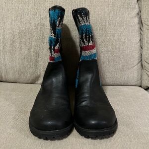 Skechers Womens Mid Calf Multicolor Size 7.